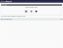 Tablet Screenshot of iguardpayroll.com